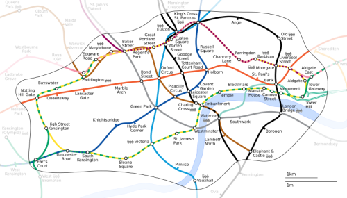 Map Of London Underground Zones. London underground maps